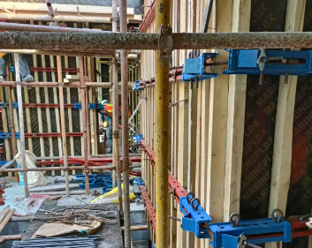 钢背楞_剪力墙模板加固件_钢支撑体系_河北天建钢结构股份有限公司