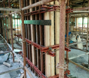 钢背楞_剪力墙模板加固件_钢支撑体系_河北天建钢结构股份有限公司