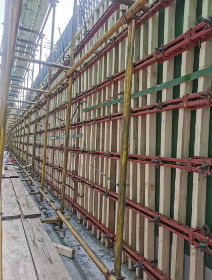 河北天建钢结构股份有限公司钢背楞生产厂家